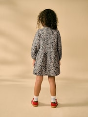 Animal Print Denim Shirt Dress (3-16yrs) - Image 5 of 5