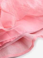 Coral Pink Occasion Top And Skirt Co-ord Set (3-16yrs) - Image 9 of 10