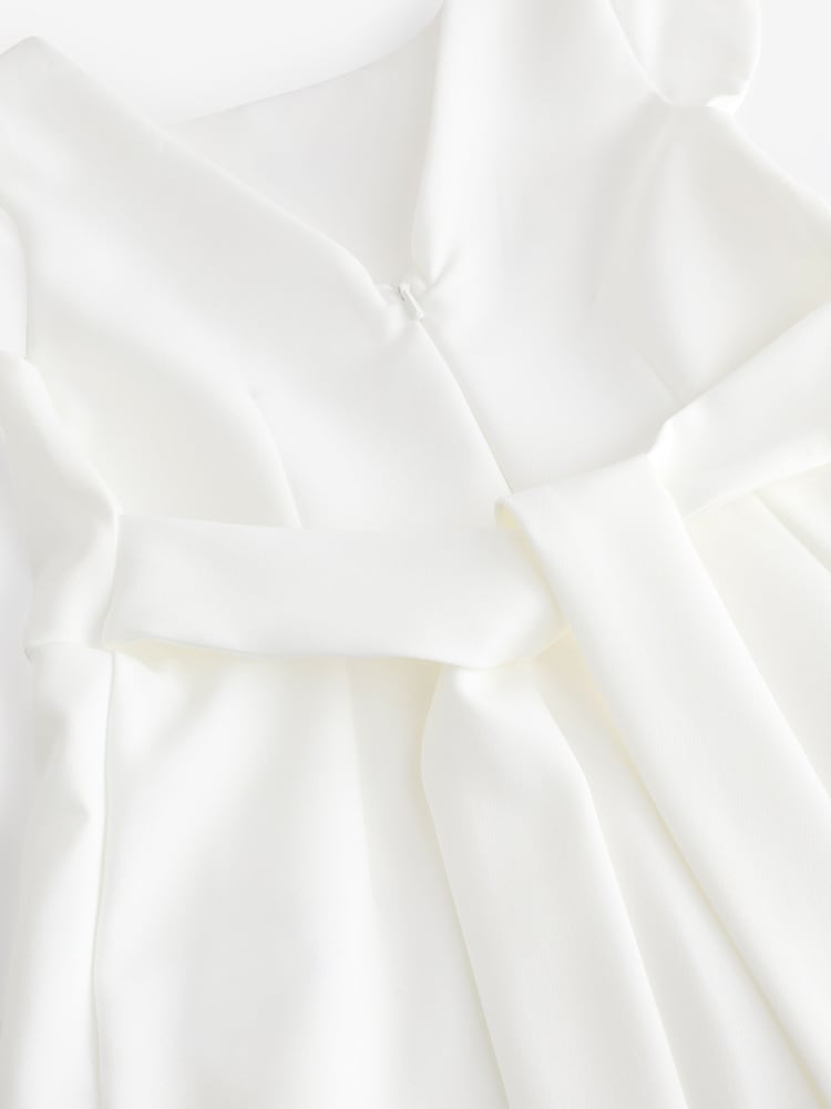 Cream Occasion Jumpsuit (3-16yrs) - Image 6 of 9