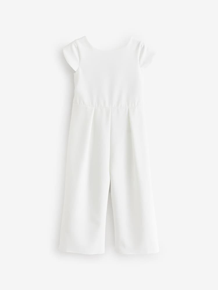 Cream Occasion Jumpsuit (3-16yrs) - Image 7 of 9
