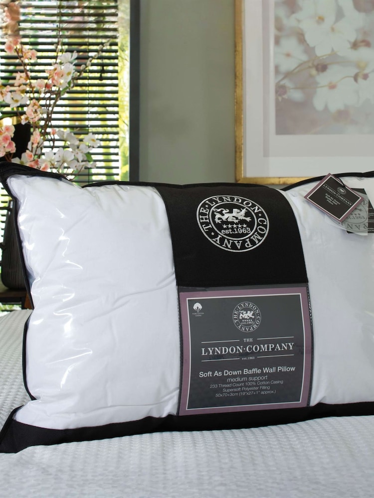 The Lyndon Company TLC Soft as Down Baffle Wall Pillow - Image 1 of 2 The Lyndon Company TLC Soft as Down Baffle Wall Pillow - Image 1 of 2