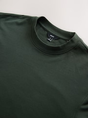 Vert kaki - Sweat-shirt léger Col rond % 100 - Image 6 de 7