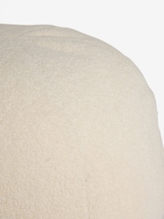 Ivory Otis Boucle Pouffe - Image 4 of 4