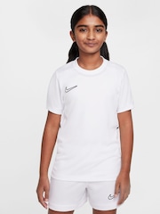 Nike White Academy 25 Dri-FIT Football Shirt - Image 1 of 6
