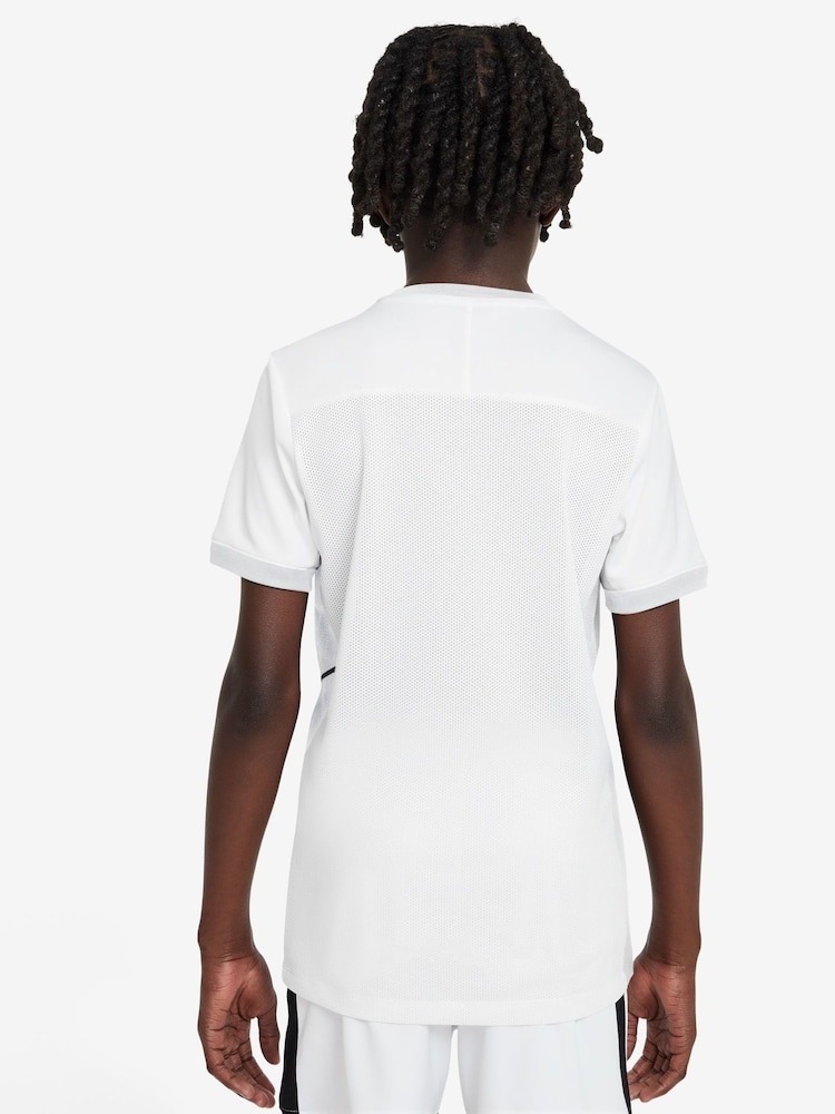 Nike White Academy 25 Dri-FIT Football Shirt - Image 2 of 6