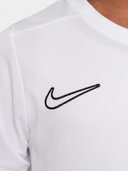 Nike White Academy 25 Dri-FIT Football Shirt - Image 4 of 6