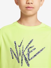 Nike Lemon Yellow Dri-FIT Short Sleeve T-Shirt - Image 3 of 3