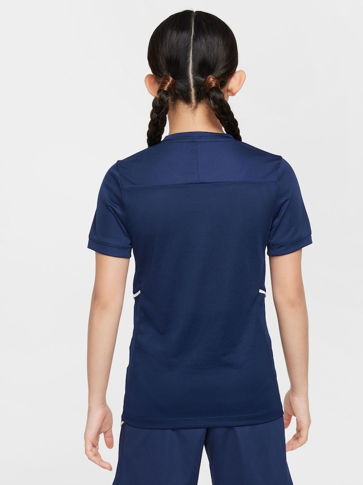 Midnight Navy - Nike Academy 25 Dri-FIT Football Shirt - Image 2 of 6