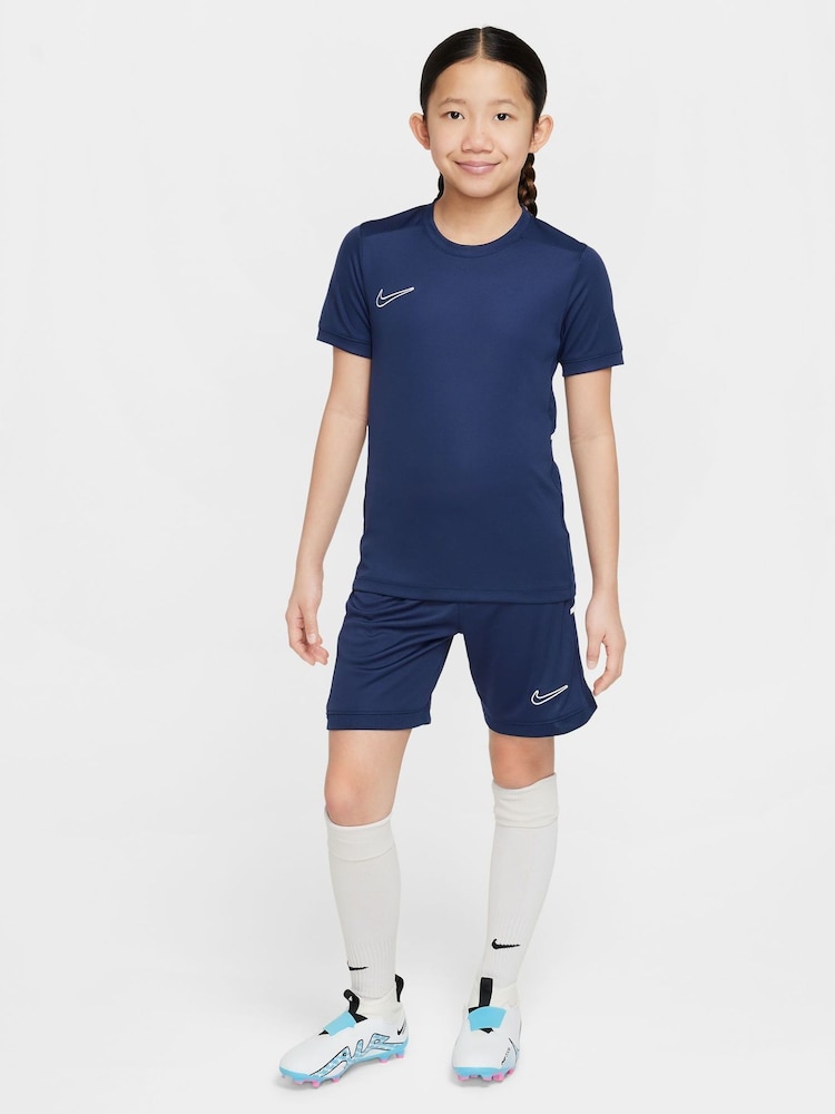 Marineblauw - Nike Academy 25 Dri-FIT Football Shirt - Image 3 of 6