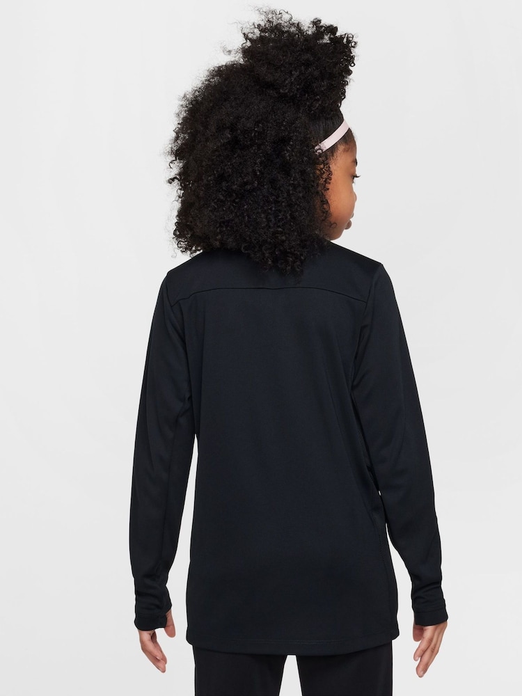 Nike Black Purple Dri-FIT Academy 25 Half Zip Drill Top - Image 2 of 7