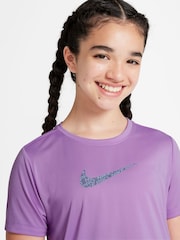 Nike Rush Lilac Dri-FIT One Classic T-Shirt - Image 3 of 3