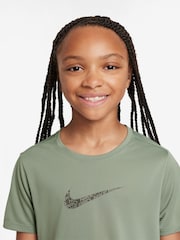 Nike Jade Green Dri-FIT One Classic T-Shirt - Image 3 of 3