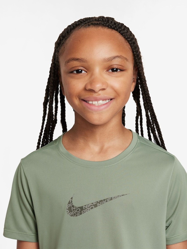 Nike Jade Green Dri-FIT One Classic T-Shirt - Image 3 of 3