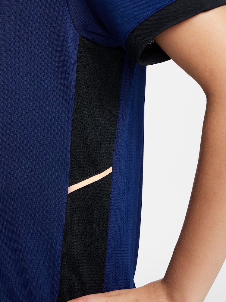 Void Blue - Nike Academy 25 Dri-FIT Football Shirt - Image 5 of 6