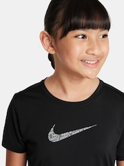 Nike Black Dri-FIT One Classic T-Shirt - Image 3 of 3