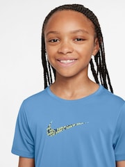 Nike Beyond Blue Dri-FIT One Classic T-Shirt - Image 3 of 3