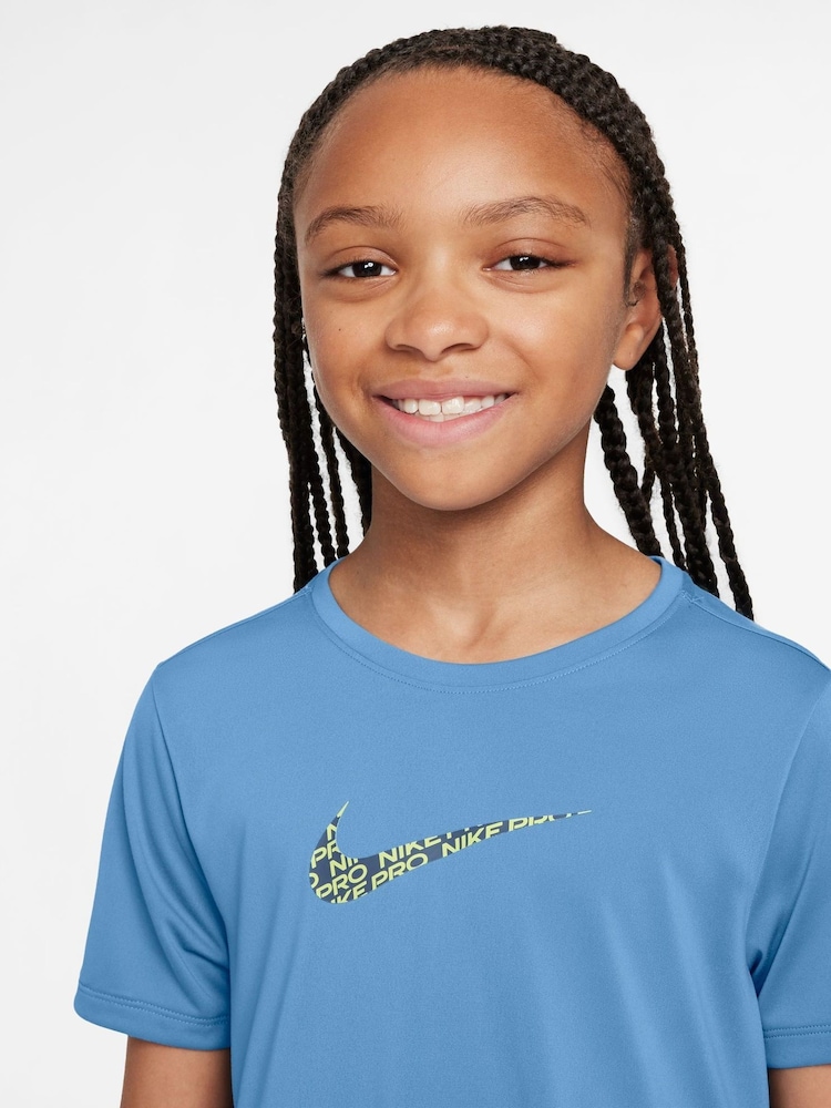 Nike Beyond Blue Dri-FIT One Classic T-Shirt - Image 3 of 3