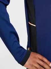 Пустота синий - Nike Dri-FIT Academy 25 Half Zip Drill Top - Image 5 of 7