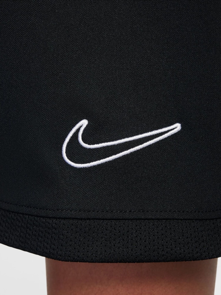 Nike Black/White Dri-FIT Academy 25 Shorts - Image 6 of 7 Nike Black/White Dri-FIT Academy 25 Shorts - Image 6 of 7