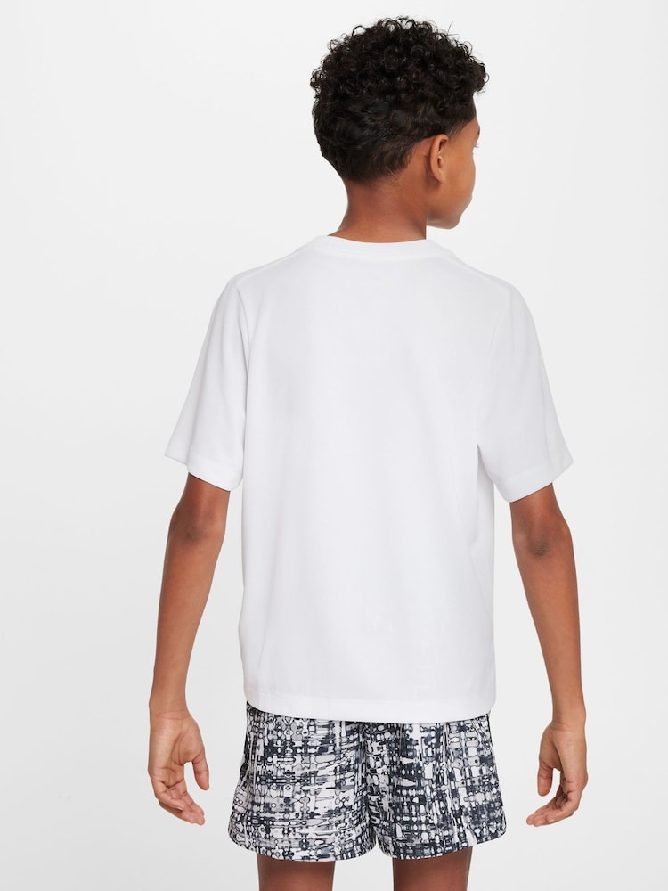 Nike White Dri-FIT Short Sleeve T-Shirt - Image 2 of 5