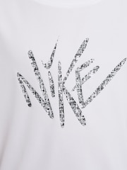 Nike White Dri-FIT Short Sleeve T-Shirt - Image 4 of 5