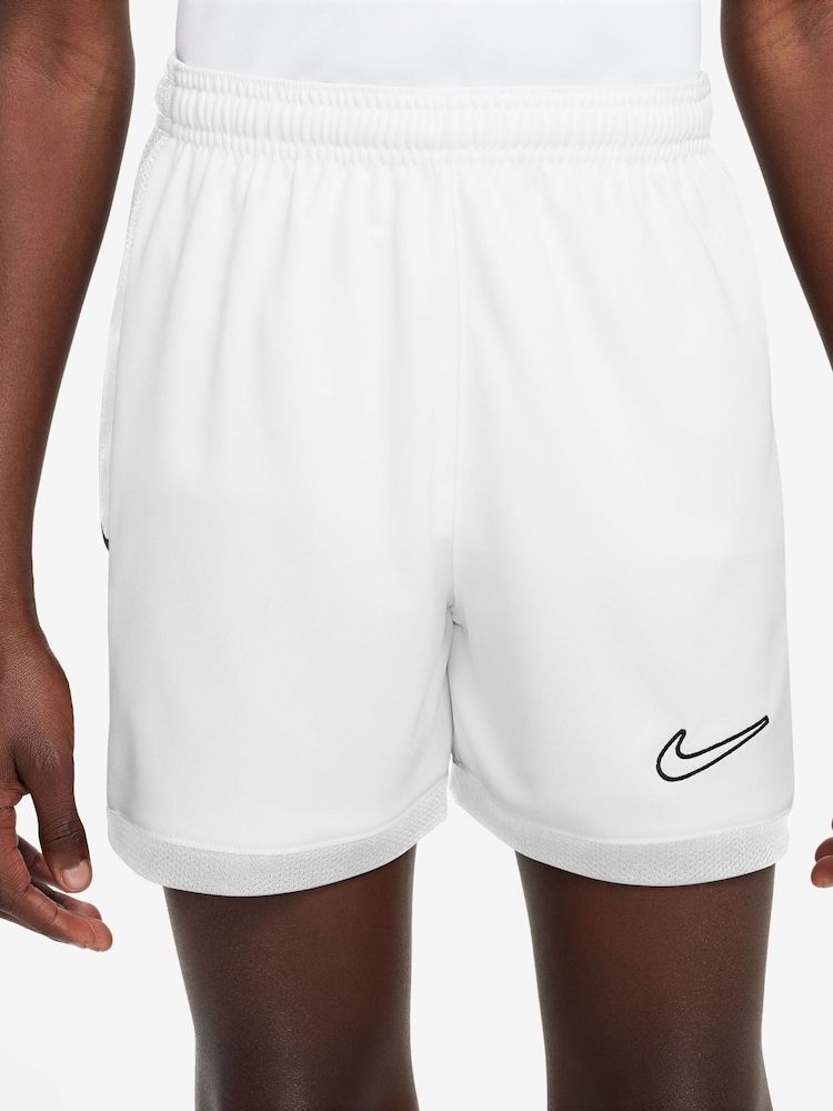 Nike White Dri-FIT Academy 25 Shorts - Image 1 of 4