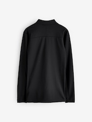 Nike Black/White Dri-FIT Academy 25 Half Zip Drill Top - Image 5 of 7