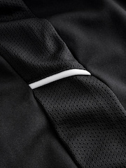 Nike Black/White Dri-FIT Academy 25 Half Zip Drill Top - Image 7 of 7