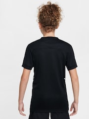 Nike Black/White Academy 25 Dri-FIT Football Shirt - Image 2 of 6