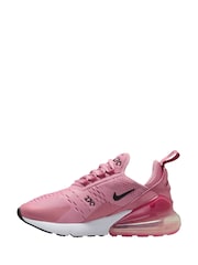 Nike Dark Pink Air Max 270 Trainers - Image 3 of 5