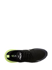 Nike Black/Yellow Air Max 270 Trainers - Image 3 of 4