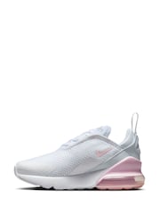 Nike White/Pink Foam Junior Air Max 270 Trainers - Image 4 of 10