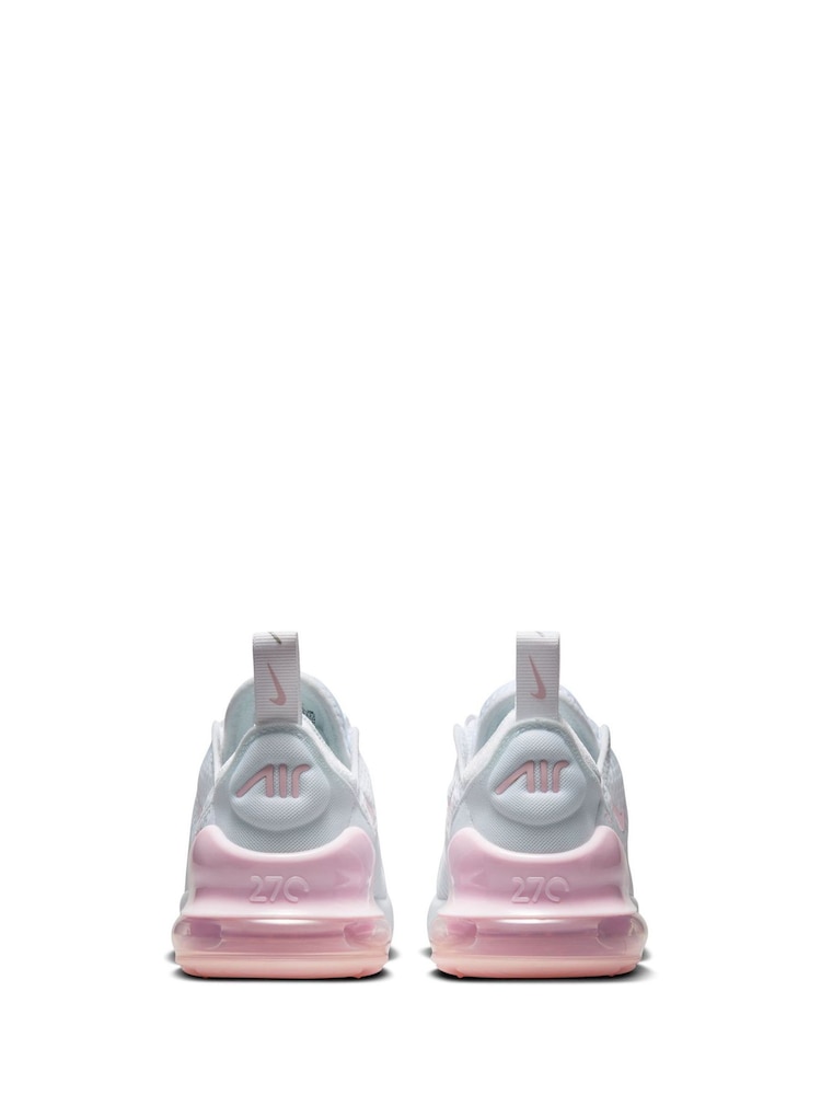 White/Pink Foam - Nike Junior Air Max 270 sneakers - Image 6 of 10