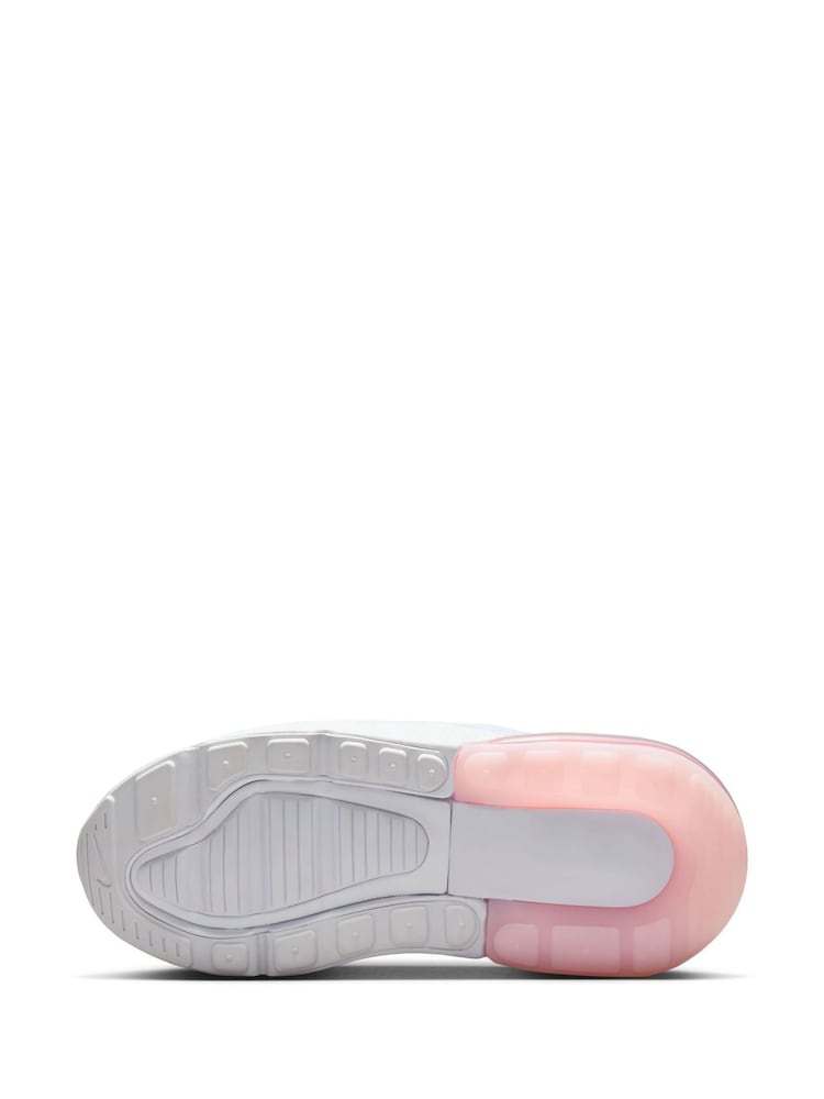 White/Pink Foam - Nike Junior Air Max 270 sneakers - Image 8 of 10