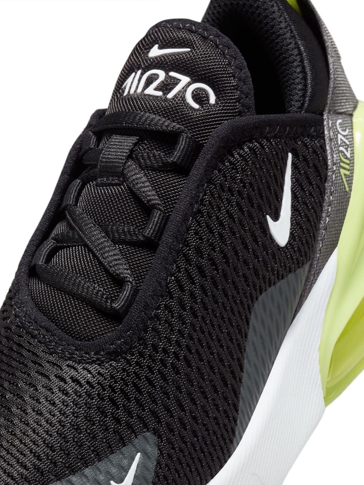 Zwart-gele Twisst - Nike Junior Air Max 270 sneakers - Image 9 of 10