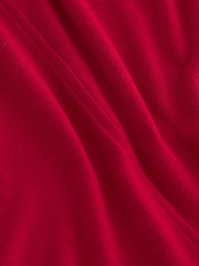 Red Soft Touch Cosy Seam Crew Neck Jumper - Image 6 of 6