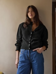 Laura Ashley Pointelle pletena jopa - Slika 3 iz 9