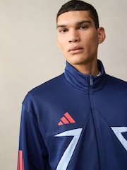 adidas Blue House of Tiro Nations Pack Track Top - Image 3 of 5