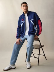 adidas Blue House of Tiro Nations Pack Track Top - Image 4 of 5