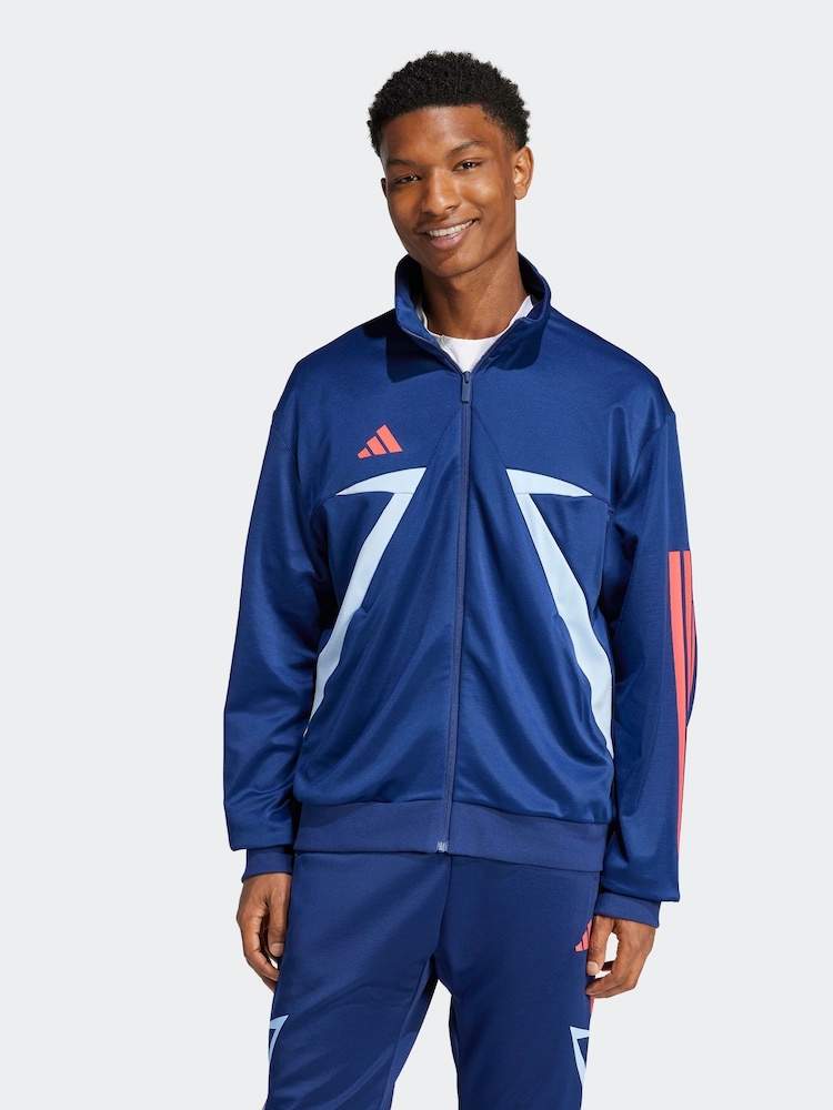 adidas Blue House of Tiro Nations Pack Track Top - Image 5 of 5