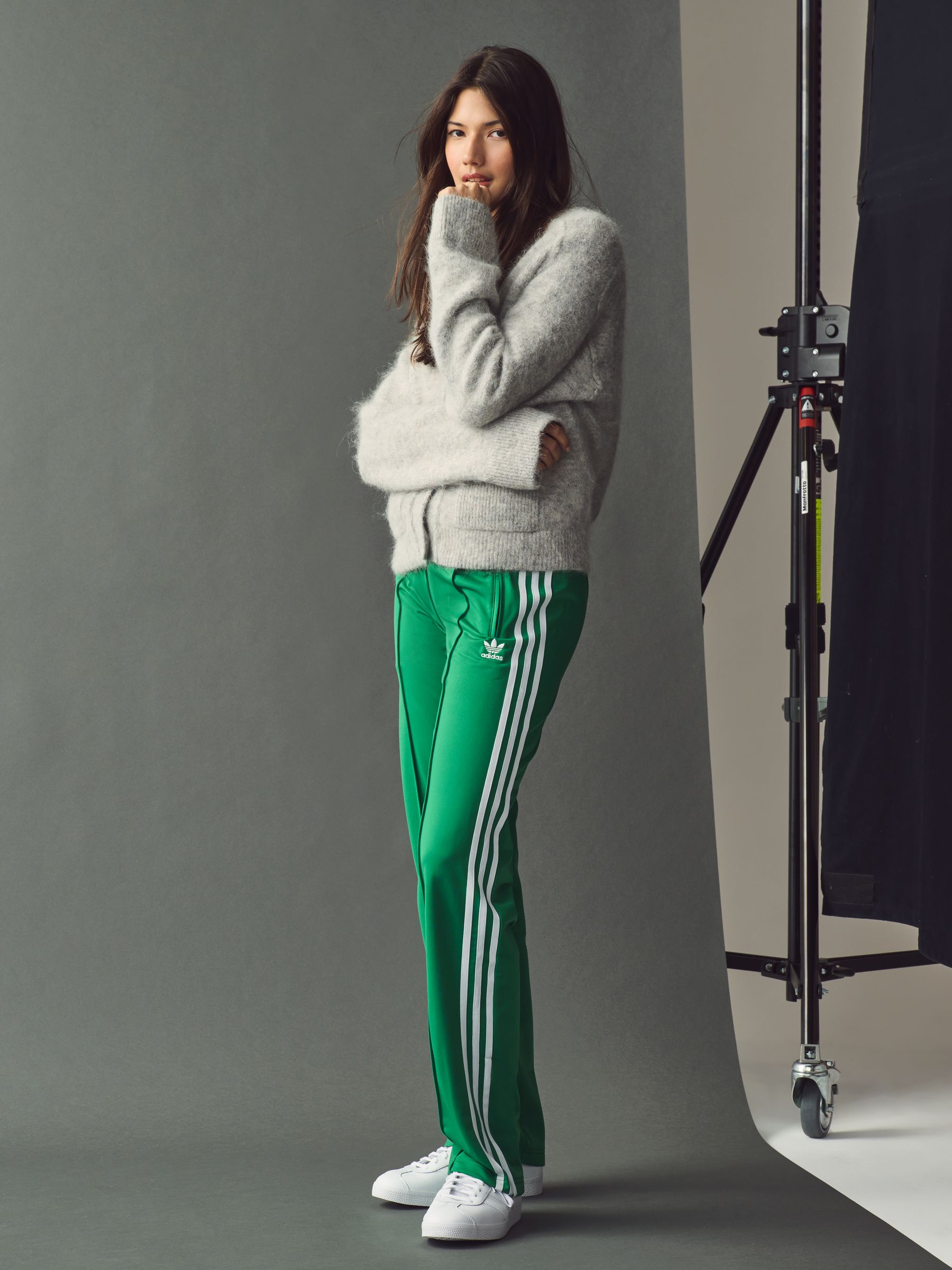 adidas Adicolor Classic Firebird Loose Track Pants - Green