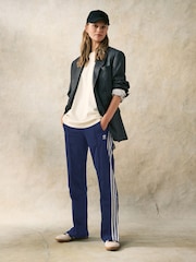 Синий - Прямые спортивные брюки adidas Firebird 3 Stripe - Image 1 of 9