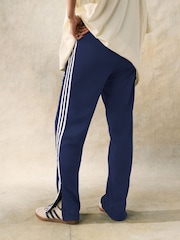 Синий - Прямые спортивные брюки adidas Firebird 3 Stripe - Image 2 of 9
