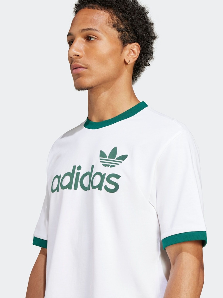 Білий - adidas originals Simple 100% Cotton футболки - Image 4 of 6