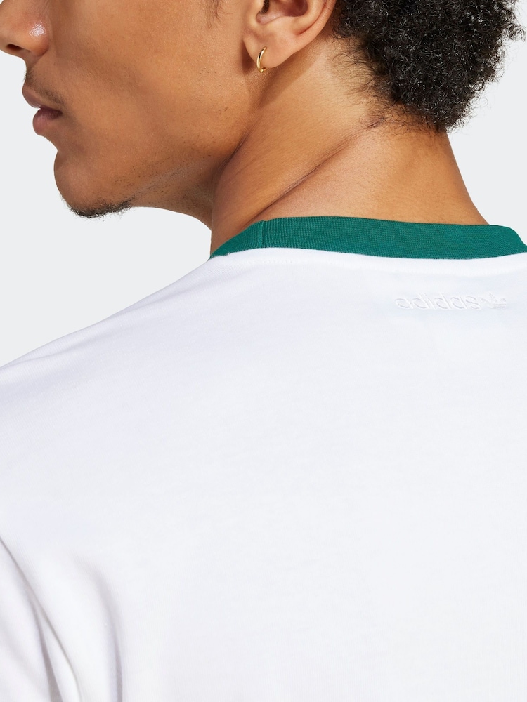 Білий - adidas originals Simple 100% Cotton футболки - Image 5 of 6