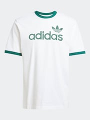 Білий - adidas originals Simple 100% Cotton футболки - Image 6 of 6