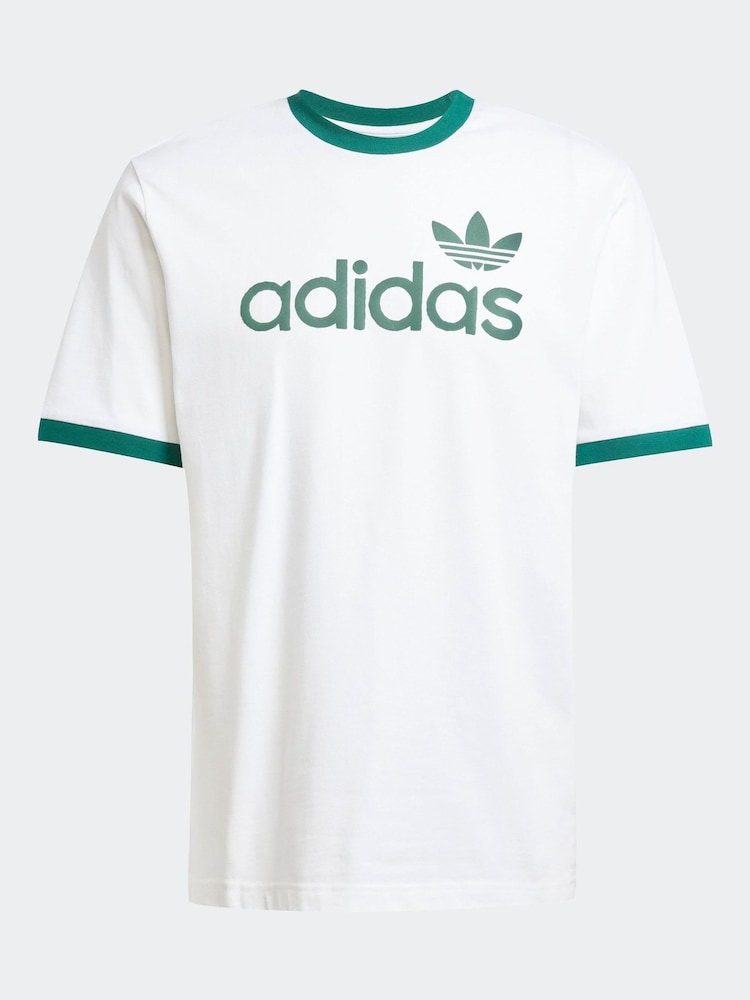 Білий - adidas originals Simple 100% Cotton футболки - Image 6 of 6