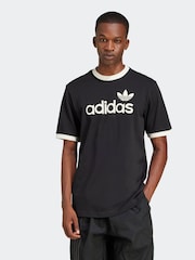 adidas Originals Black Simple 100% Cotton T-Shirt - Image 1 of 6