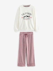 Red Gingham Sweat and Flannel Pyjamas - Image 2 of 6