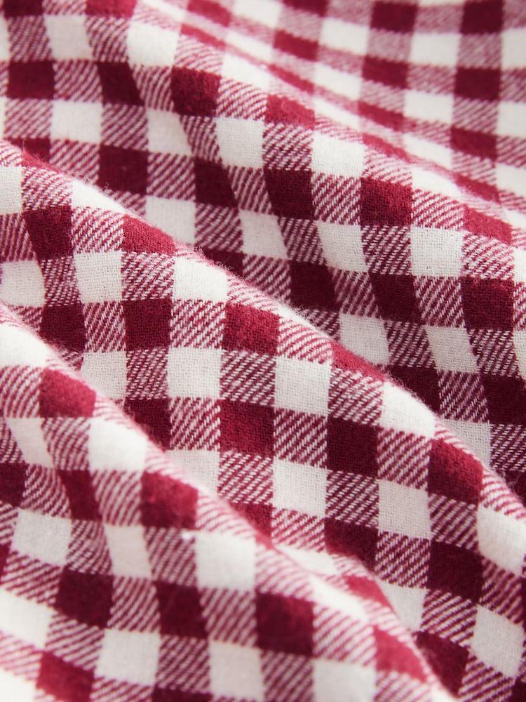 Red Gingham Sweat and Flannel Pyjamas - Image 6 of 6